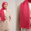 Armine Elegance İpek Pamuk Monogram Şal